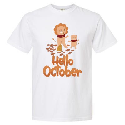 Hello October Garment-Dyed Heavyweight T-Shirt