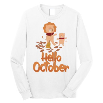 Hello October Long Sleeve Shirt