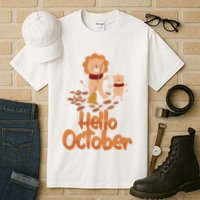 Hello October Tall T-Shirt