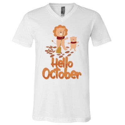 Hello October V-Neck T-Shirt