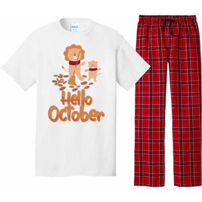 Hello October Pajama Set