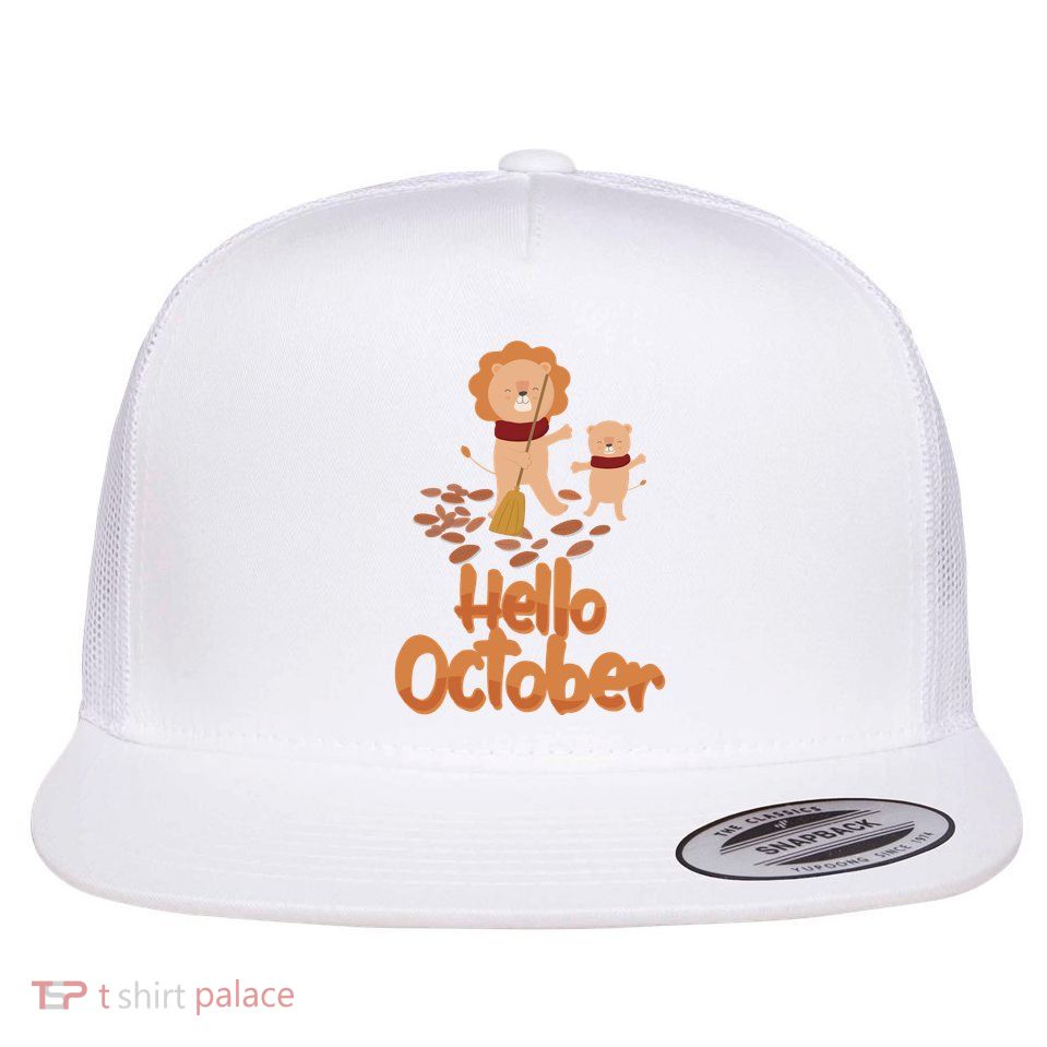 Hello October Flatbill Hat