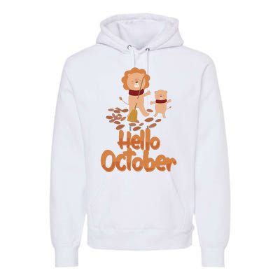 Hello October Premium Hoodie