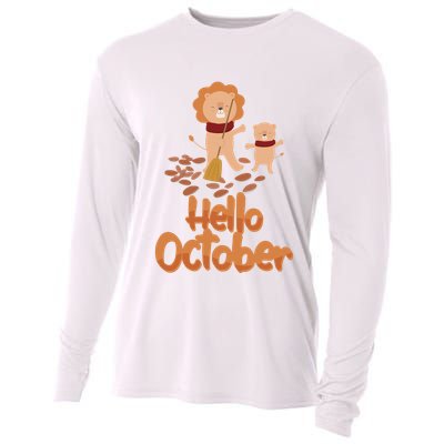 Hello October Cooling Performance Long Sleeve Crew