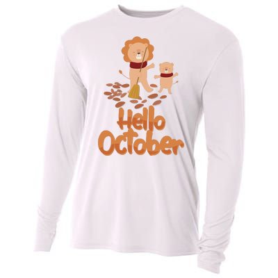 Hello October Cooling Performance Long Sleeve Crew