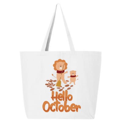 Hello October 25L Jumbo Tote