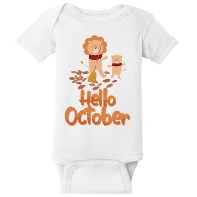 Hello October Baby Bodysuit