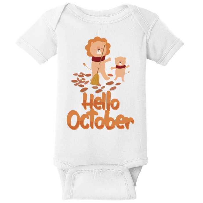 Hello October Baby Bodysuit