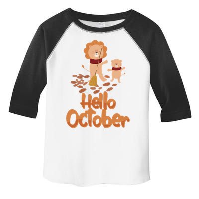 Hello October Toddler Fine Jersey T-Shirt