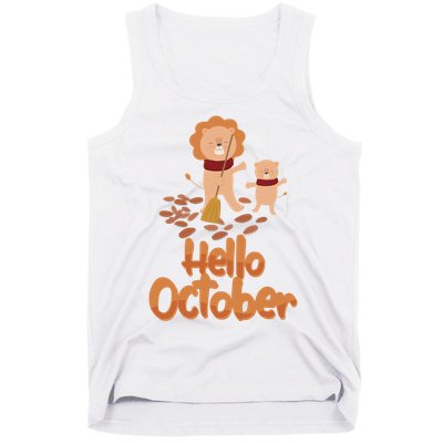Hello October Tank Top