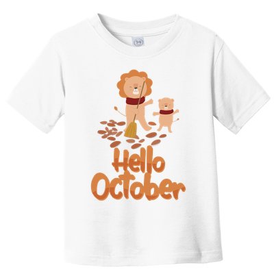 Hello October Toddler T-Shirt