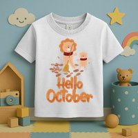 Hello October Toddler T-Shirt