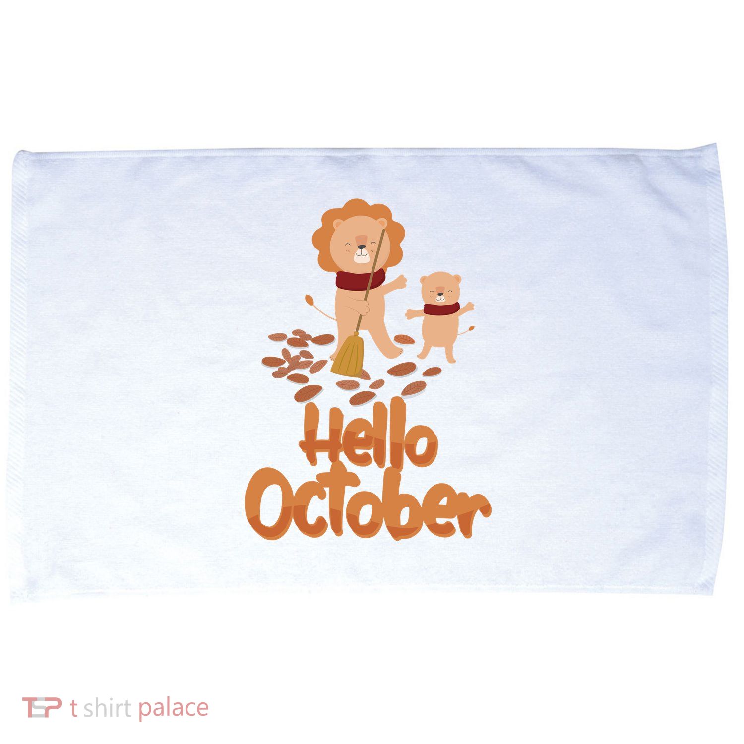 Hello October Microfiber Hand Towel