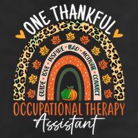 Hankful Occupational Herapy Assistant Hanksgiving Rainbow 11oz C Handle Ceramic Mug