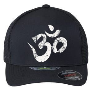 Hindu Om Hinduism Om Yoga Flexfit Unipanel Trucker Cap