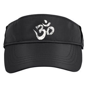 Hindu Om Hinduism Om Yoga Adult Drive Performance Visor