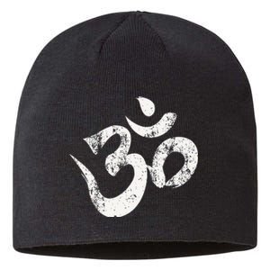 Hindu Om Hinduism Om Yoga Sustainable Beanie