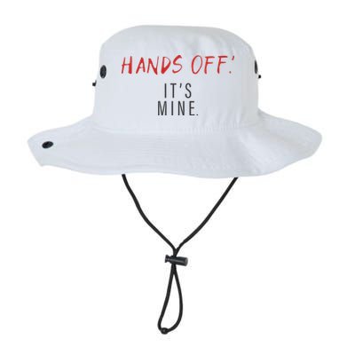 Hands Off ItS Mine Funny Trending Quote Bucket Hat