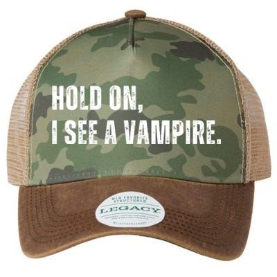 Hold On I See A Vampire Legacy Tie Dye Trucker Hat