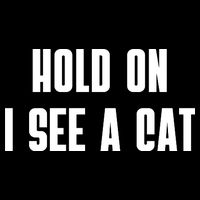 Hold On I See A Cat Cat Person Cat Lover Impact Tech Backpack