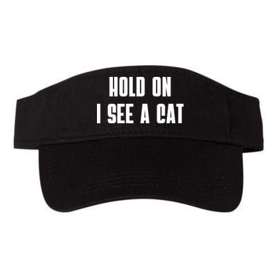 Hold On I See A Cat Cat Person Cat Lover Visor