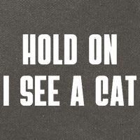 Hold On I See A Cat Cat Person Cat Lover Cotton Canvas Backpack