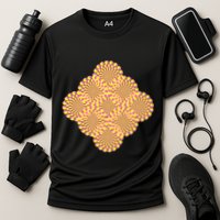 Hypnosis Optical Illusion Spiral Perspective Perception Gift Cooling Performance Crew T-Shirt