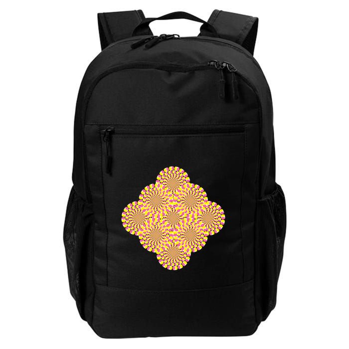 Hypnosis Optical Illusion Spiral Perspective Perception Gift Backpack
