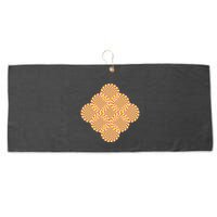Hypnosis Optical Illusion Spiral Perspective Perception Gift Large Microfiber Waffle Golf Towel