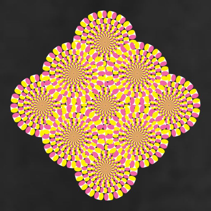 Hypnosis Optical Illusion Spiral Perspective Perception Gift Large Microfiber Waffle Golf Towel