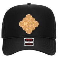 Hypnosis Optical Illusion Spiral Perspective Perception Gift Hat