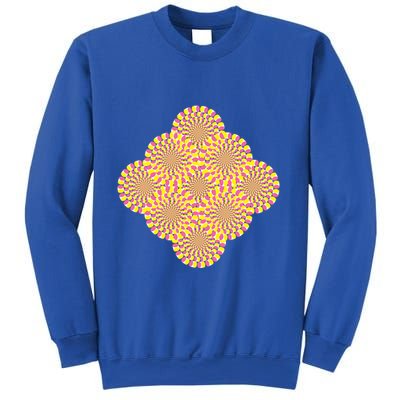 Hypnosis Optical Illusion Spiral Perspective Perception Gift Sweatshirt