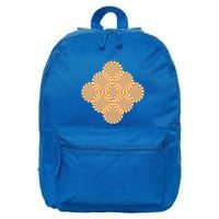 Hypnosis Optical Illusion Spiral Perspective Perception Gift 16 in Basic Backpack