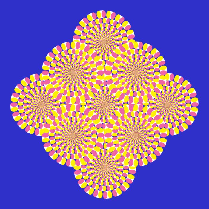 Hypnosis Optical Illusion Spiral Perspective Perception Gift Magnet