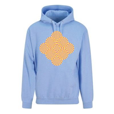 Hypnosis Optical Illusion Spiral Perspective Perception Gift Unisex Surf Hoodie