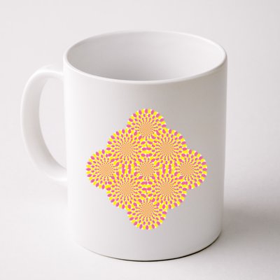 Hypnosis Optical Illusion Spiral Perspective Perception Gift Coffee Mug