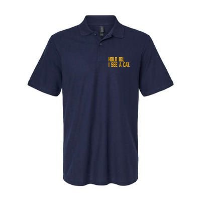 Hold On I See A Cat, Funny Cat Lovers Sarcastic Sayings Polo