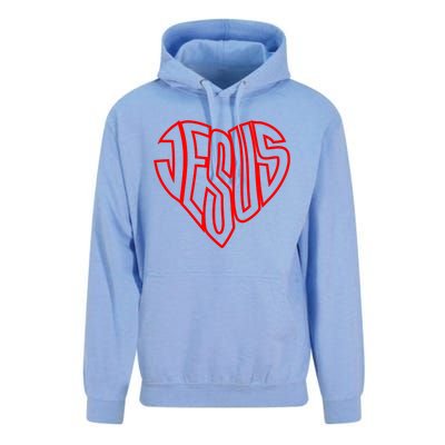 Heart Of Jesus Unisex Surf Hoodie