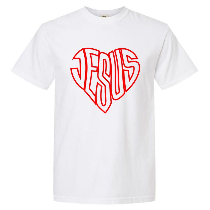 Heart Of Jesus Garment-Dyed Heavyweight T-Shirt