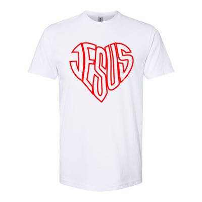 Heart Of Jesus Softstyle CVC T-Shirt