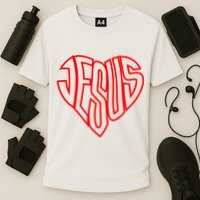 Heart Of Jesus Cooling Performance Crew T-Shirt