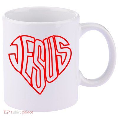 Heart Of Jesus 11oz C Handle Ceramic Mug