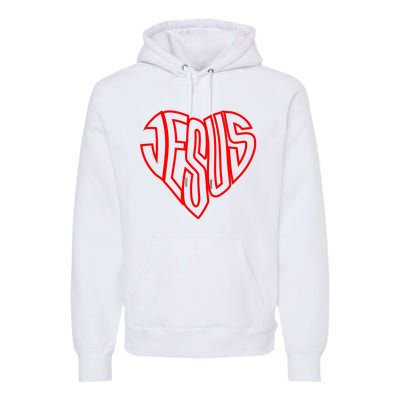 Heart Of Jesus Premium Hoodie