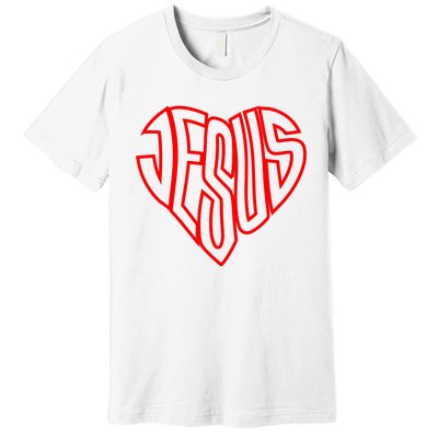 Heart Of Jesus Premium T-Shirt