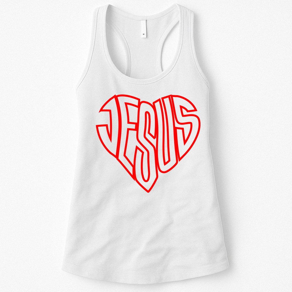 Heart Of Jesus Womens Tank Top