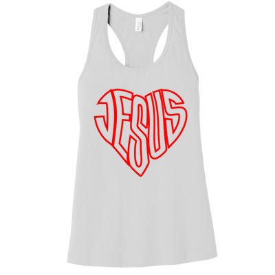 Heart Of Jesus Women's Racerback Tank