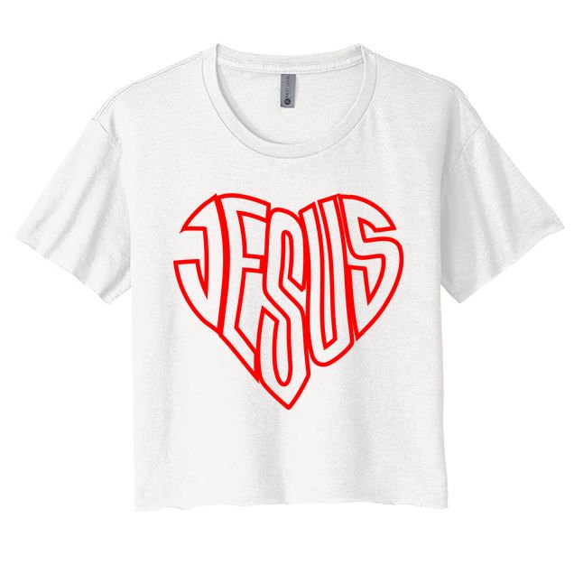 Heart Of Jesus Crop Top