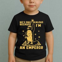 Hes Only Jealous Because Im An Emperor Penguin Toddler T-Shirt