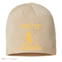 Hes Only Jealous Because Im An Emperor Penguin Sustainable Beanie