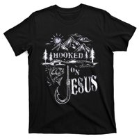 Hooked On Jesus Christ Faith Hope Love Religious T-Shirt